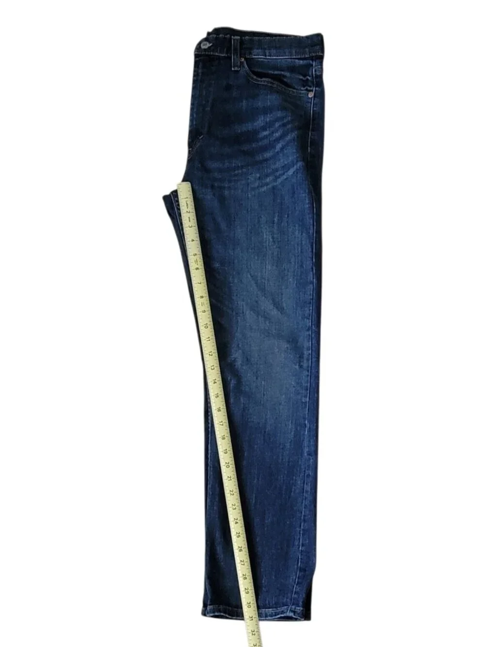 Men's 513 Levi's Blue Jeans Straight Leg 34 x 32